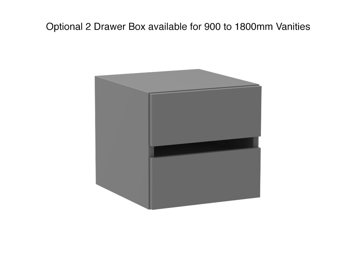 Kado Neue Twin Drawer Box 2 Drawers