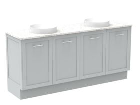 Kado Lux All Door 1800mm Double Bowl Floor Mount Caesarstone