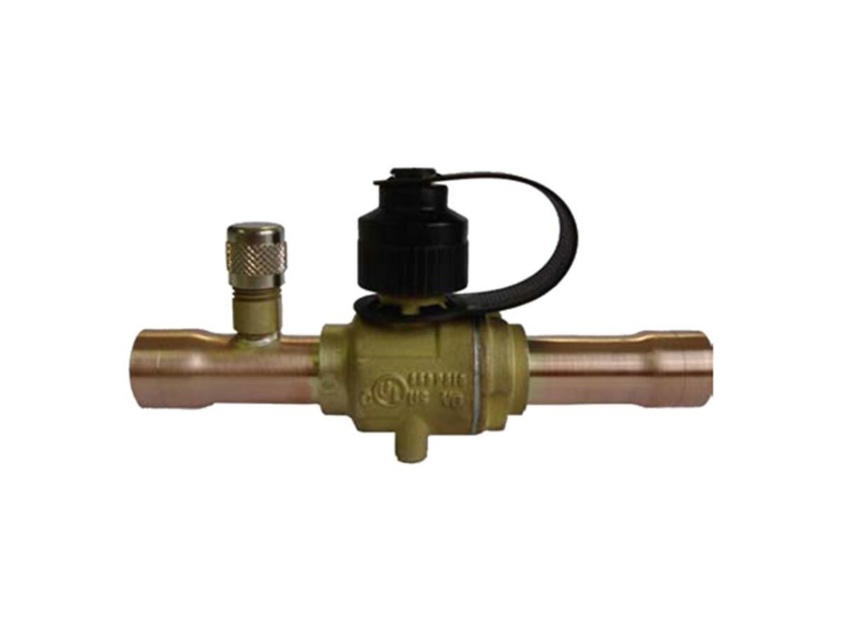 Emerson Ball Valve With Access port 1/4" Solder Connection BVS014 from