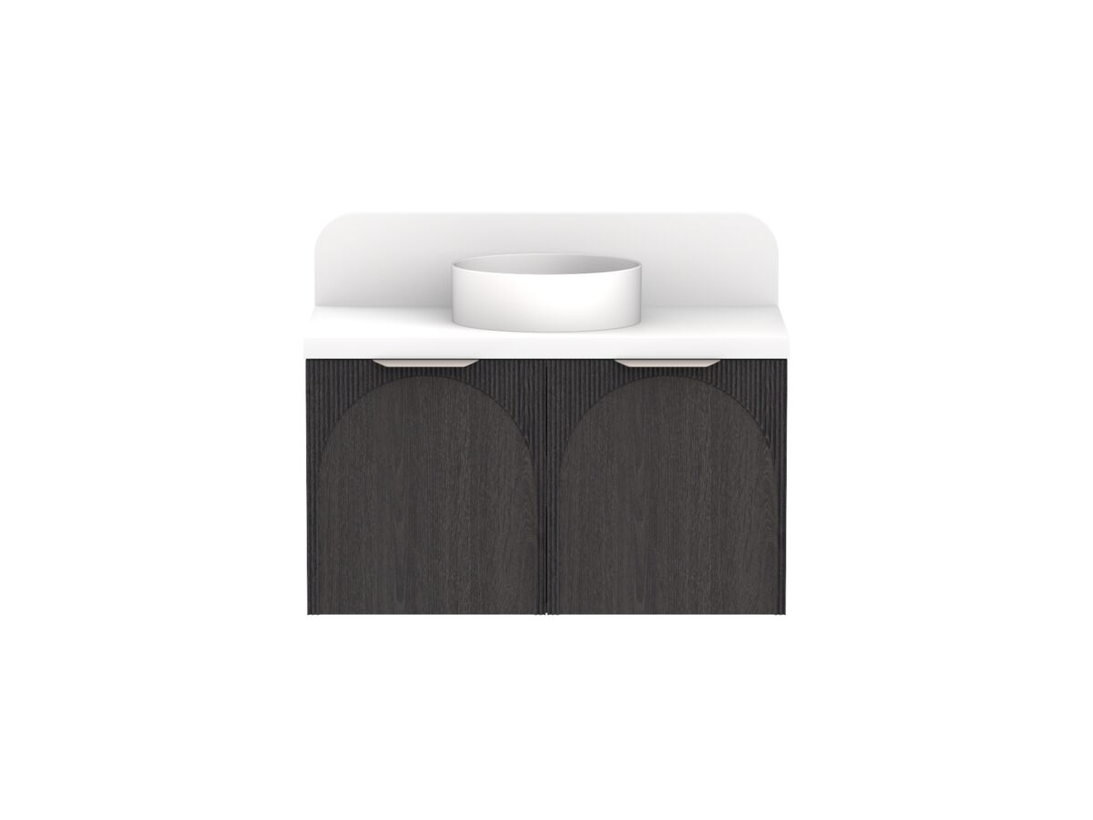 ADP Archie by Alisa & Lysandra All Door Wall Hung Vanity Unit Centre Bowl 900 Caesarstone