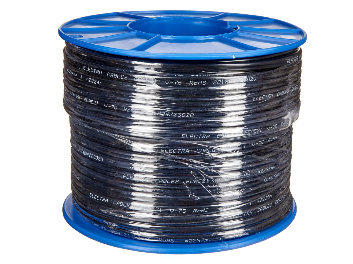 Lighting Cable 4.60mm Twin Sheathed 100M from Reece