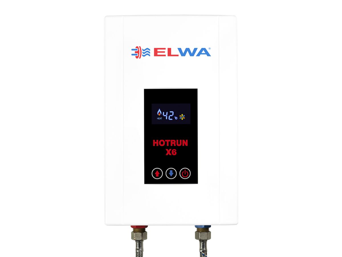 Elwa Hotrun X6 45 Degree Limited Electric Instantaneous Hot Water Unit