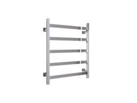 Mizu Bloc MK2 750 x 800mm Heated Towel Rail Low Voltage 24V Polished Stainless Steel