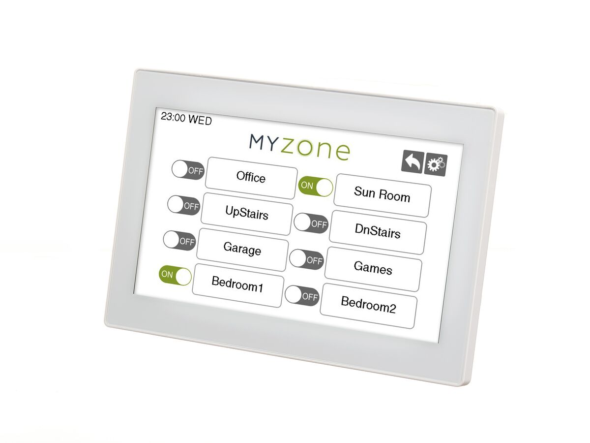 Myzone 2 - 7" White Touch Screen"
