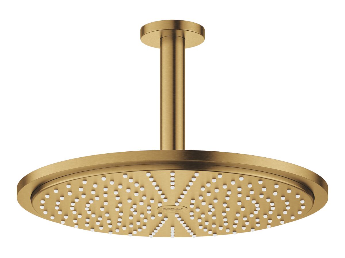 GROHE Rainshower Cosmo Overhead Ceiling Shower 310mm Brushed Cool