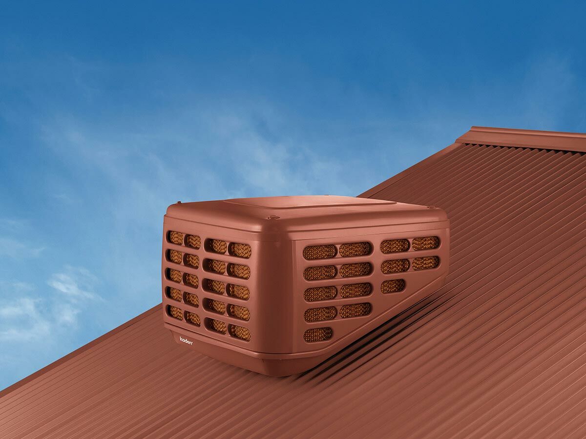 Kaden Evaporative Cooler Low Pro KL Terracotta Red