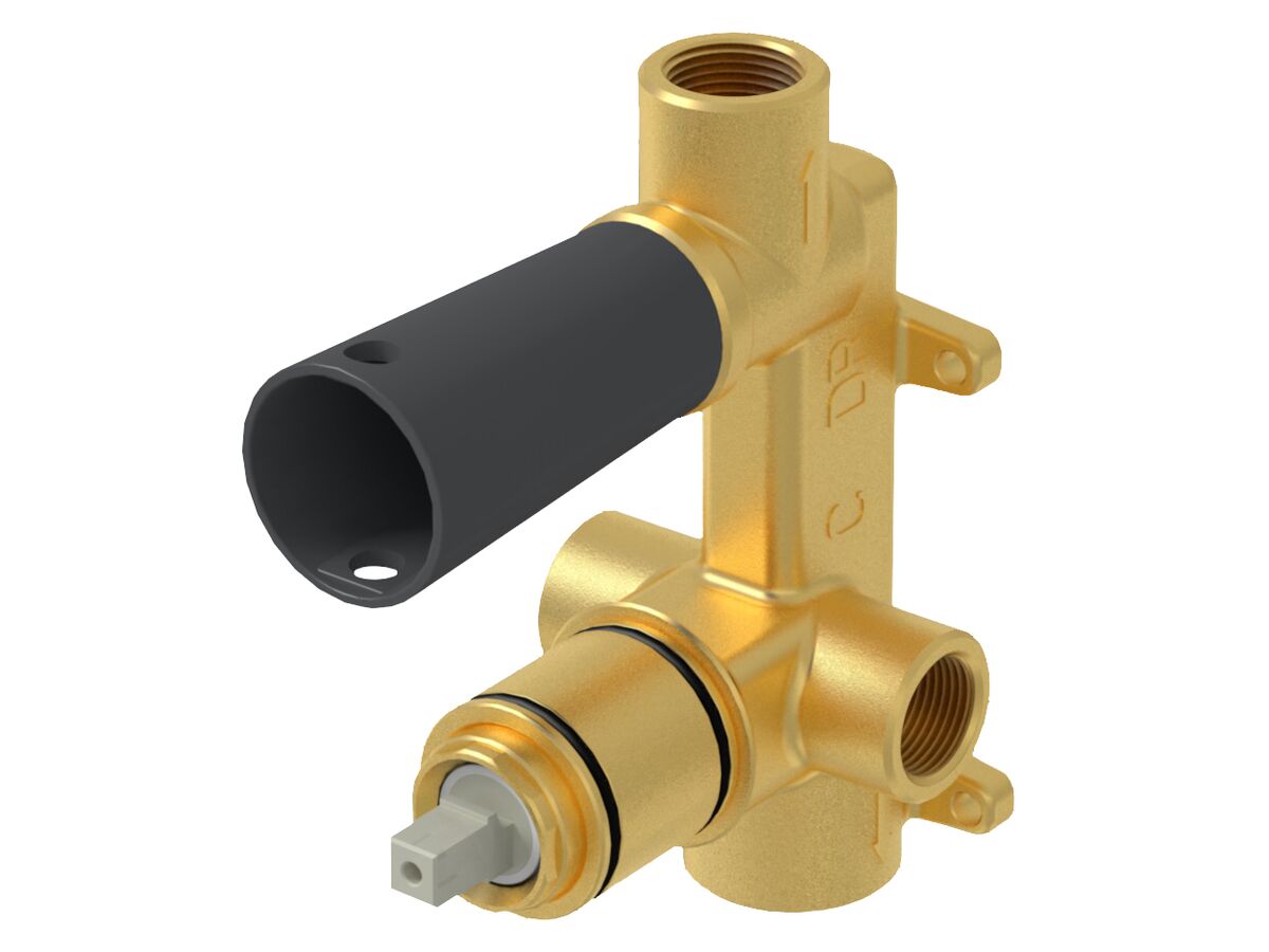 Mizu Drift MK2 Shower Mixer with Diverter Inwall Body from Reece