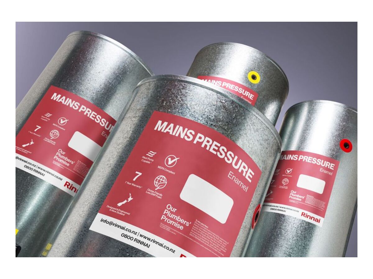 Rinnai Enamel Mains Pressure Cylinder Hot Water Cylinder