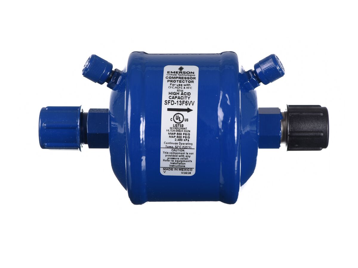 Emerson Suction Line Drier 5/8" Flare SFD13F5VV from Reece
