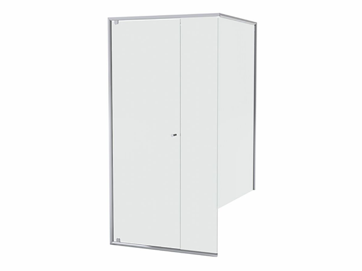 Creative Glass SemiFrameless Front & Half Return 2000 x Front 9001100