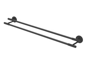 Hero - Milli Marq Edit Double Towel Rail 800mm Matte Black