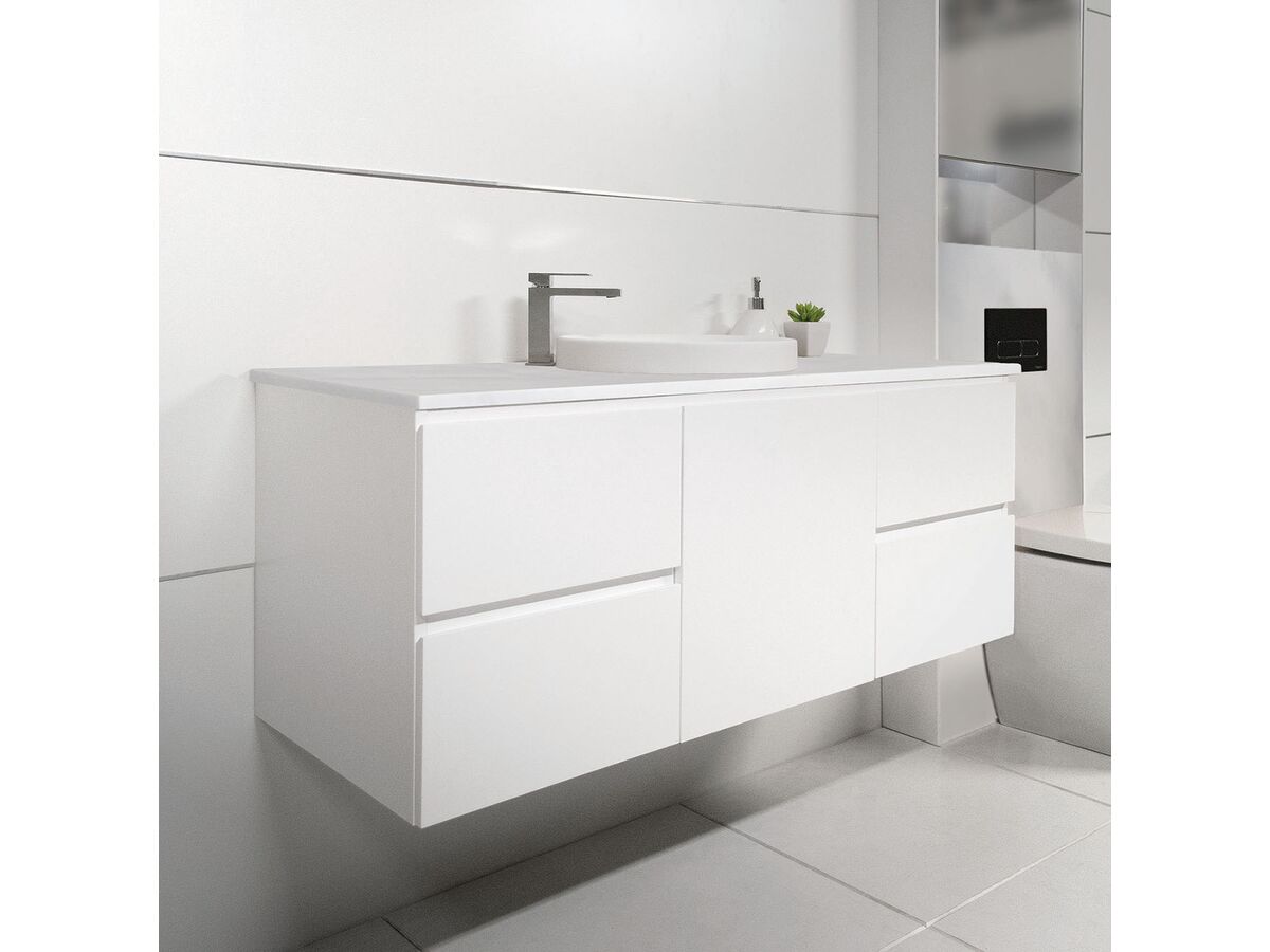 ADP Essence MKII 1200mm Wall Hung Vanity Unit Centre 1 Door 4 Drawers