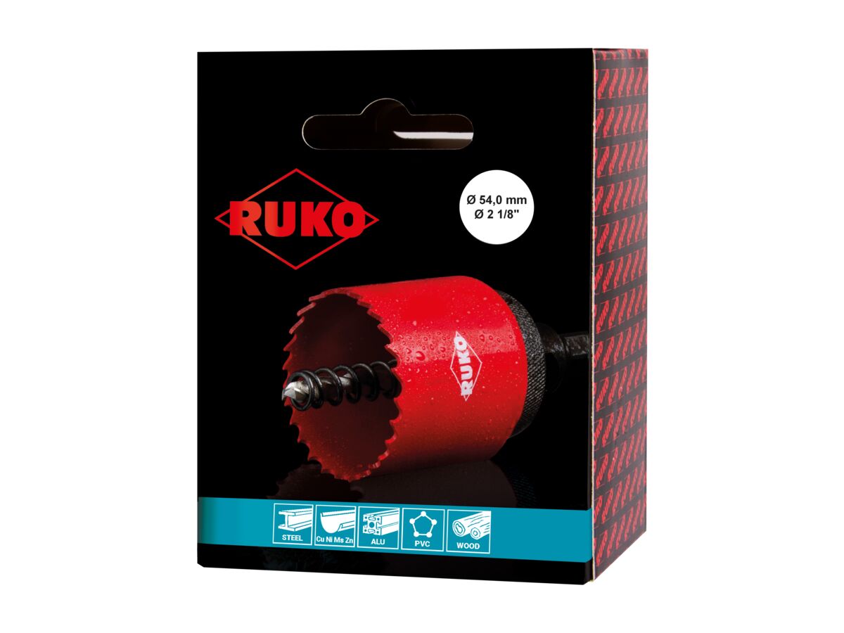 Ruko Bi-Metal Hole Saw - 54mm