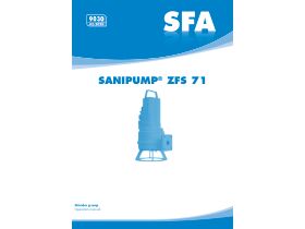 Operation Manual - SANIPUMP ZFS 71 Grinder Pump