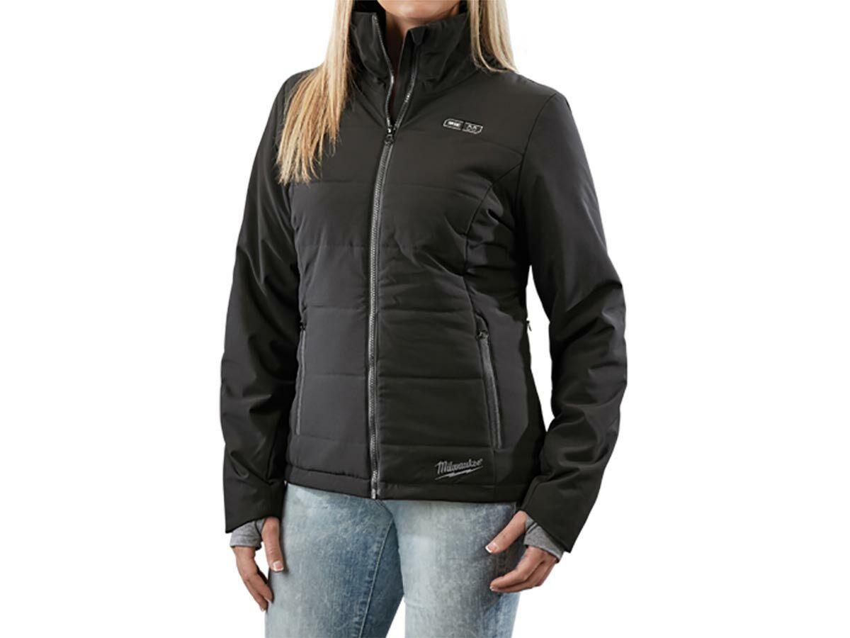 Milwaukee M12 Heated Woman's Jacket Black V6 L from Reece