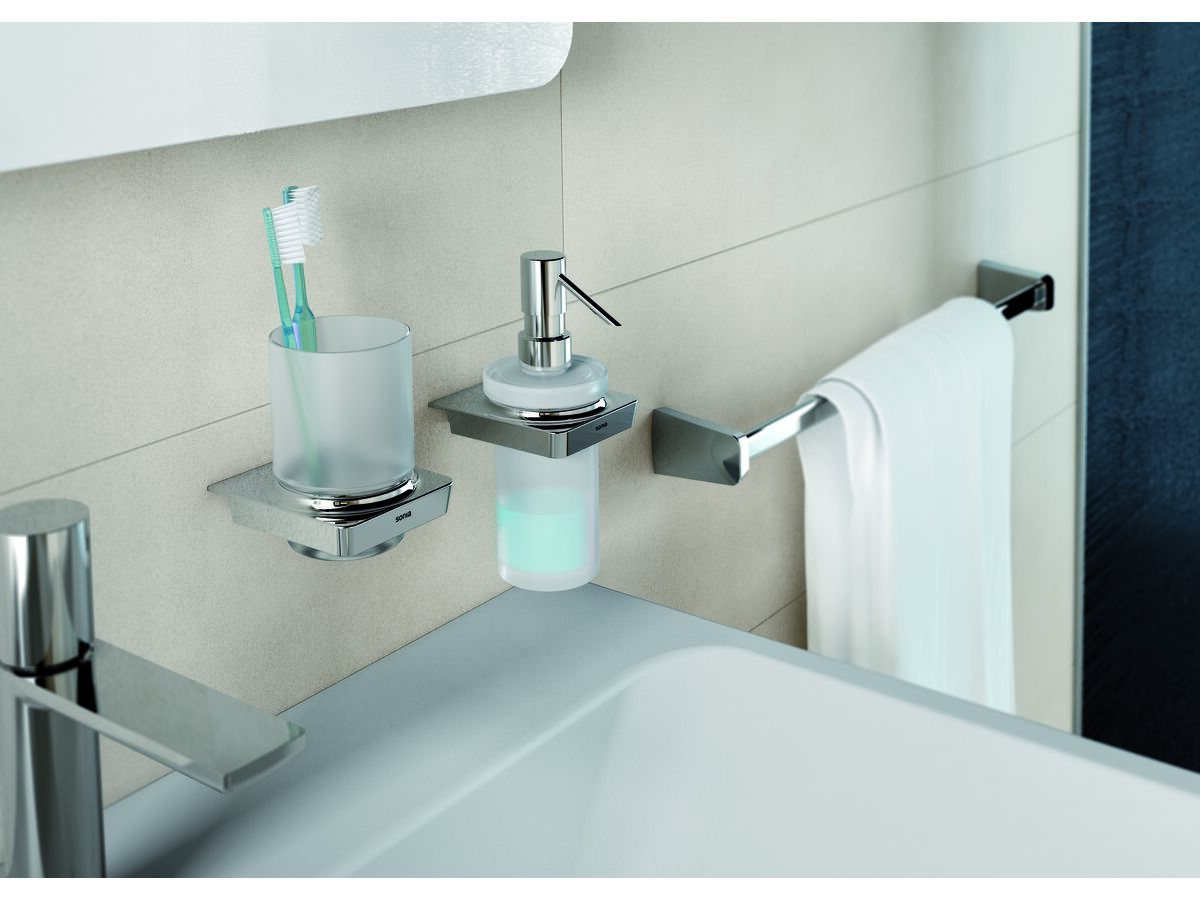 Sonia S6 Towel Bar / Wall Mounted Soap Dispenser / Wall Mounted Tumbler Holder