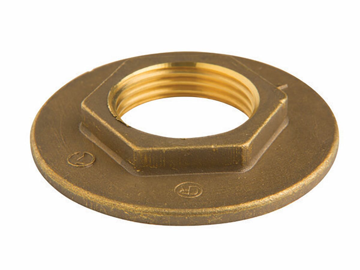 Brass Backnut Wide Flange