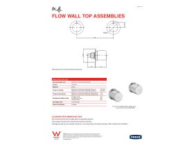 Technical Guide - Milli Flow Wall Top Assemblies Chrome