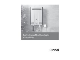 Warranty - Rinnai Continuous Flow and Instantaneous