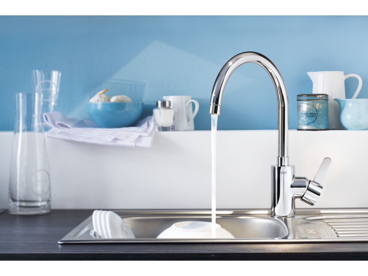 GROHE Eurosmart Cosmopolitan Sink Mixer Chrome (5 Star)
