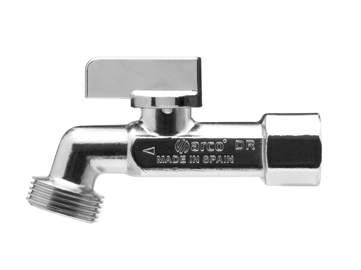 Arco Grifo Tap with Non Return Valve Chrome Female 15mm from Reece