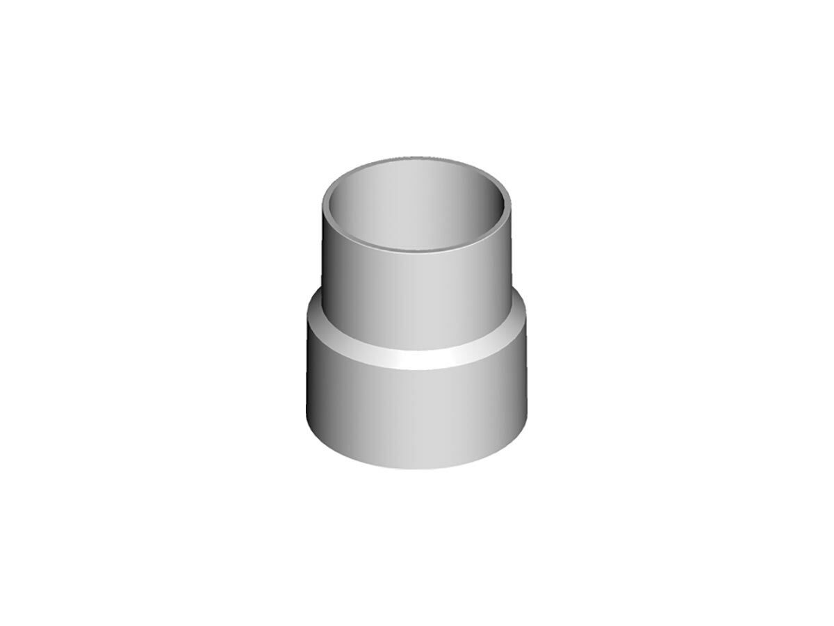 DWV Slab Repair Coupling ID Pipe-Socket 80mm