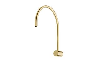 Milli Pure Hi-Rise Shower Curved Arm Only PVD Brushed Gold