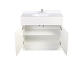 Base Vanity 2 Door 910mm White