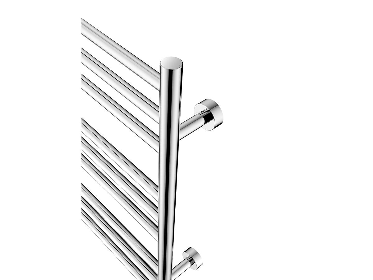 Posh Domaine Heated Towel Rail 700 x 750mm Polished Stainless Steel
