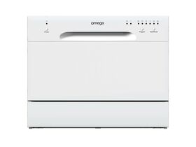 Omega ODW101W Compact Freestanding Dishwasher 55cm White (3.5 Star)