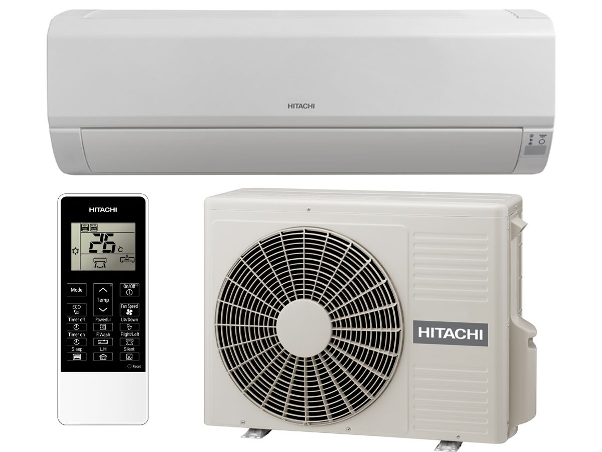 Hitachi Wall Hung Split Air Conditioner E Series 3.5kW Frostwash from Reece