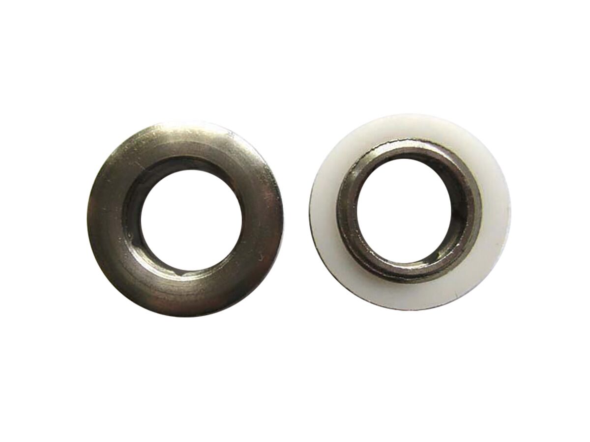 Performa Screw Seats (1/2") 15mm Stainless Steel Trade Pack (10) from Reece