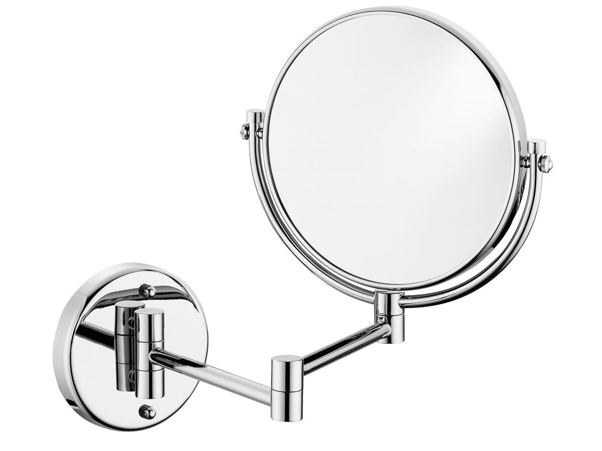 Mizu Silk Wall Mounted Pivot Arm Mirror Chrome from Reece