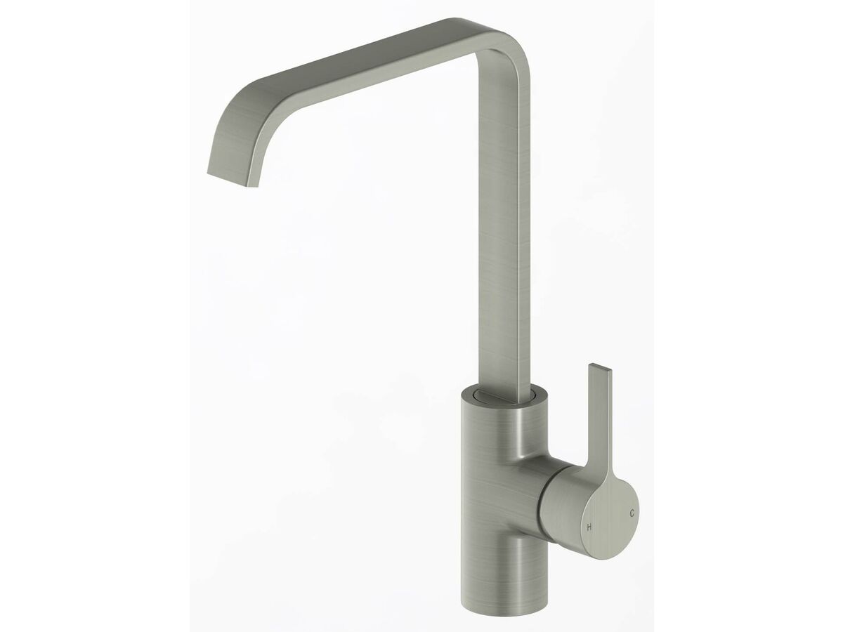 Mizu Stream Sink Mixer Tap Brushed Nickel (4 Star) from Reece