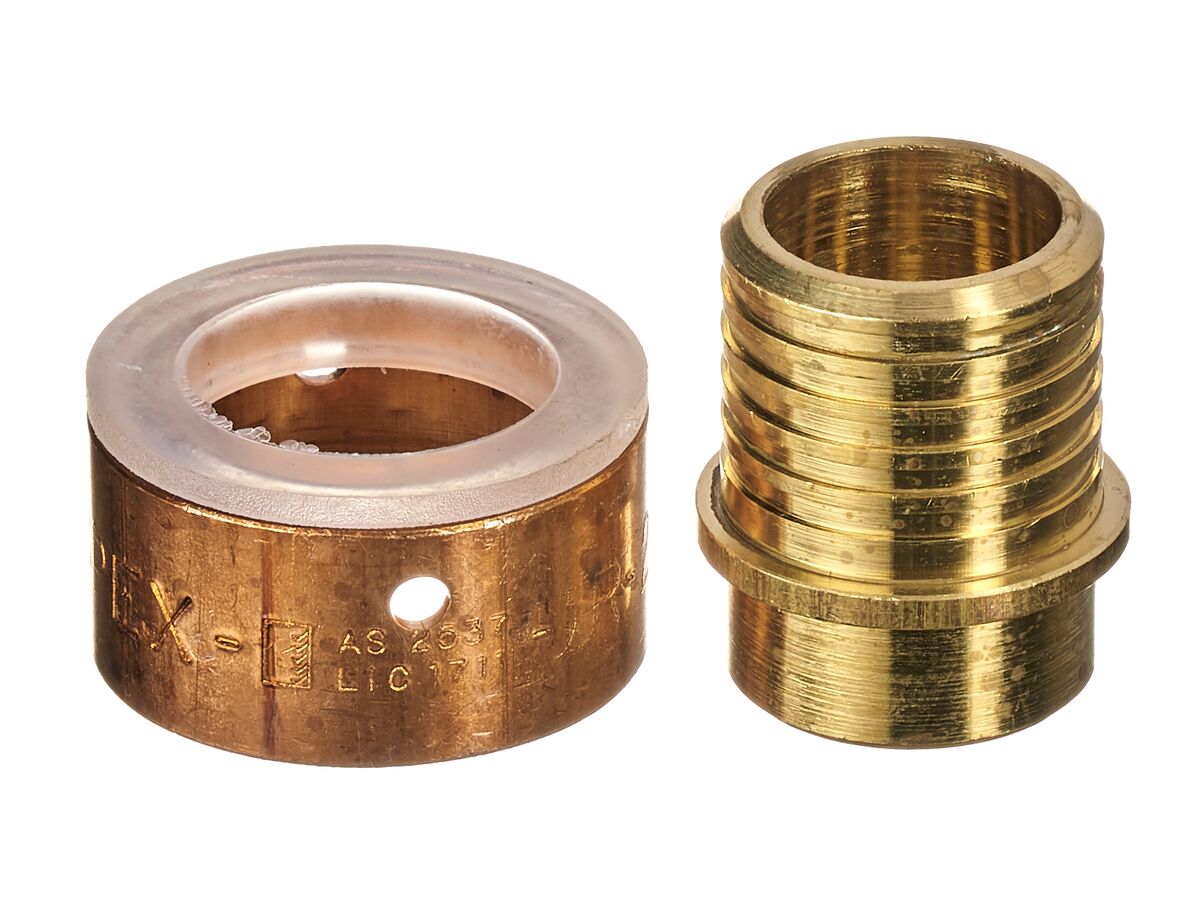 Auspex Male Brazing Tail 25mm x 20mm