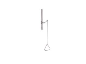Wolfen Ceiling Mounted Safety Drench Shower Polished Stainless Steel