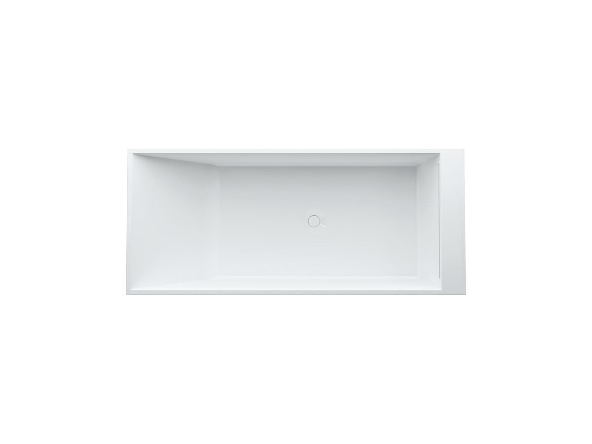 Kartell Freestanding Bath Solid Surface 1760 x 760mm White