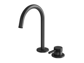 Hero - Milli Etch Hob Basin Mixer Set Matte Black (6 Star)