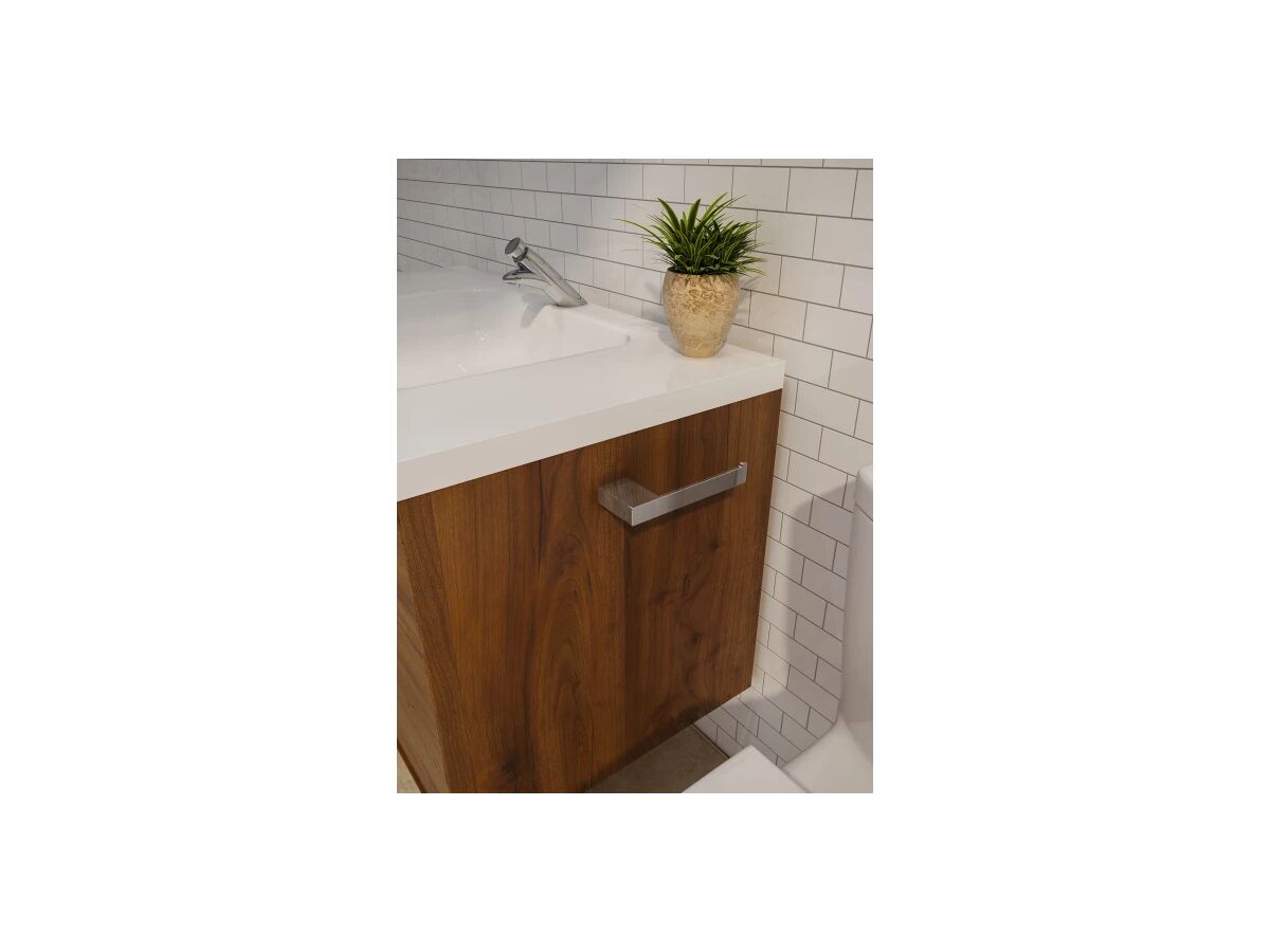 Aska Single Toilet Roll Holder 165mm Chrome