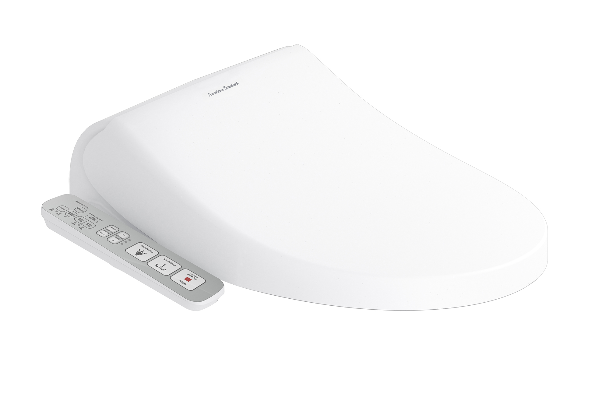 American Standard Signature Hygiene Rim Back to Wall Pan with SpaLet E