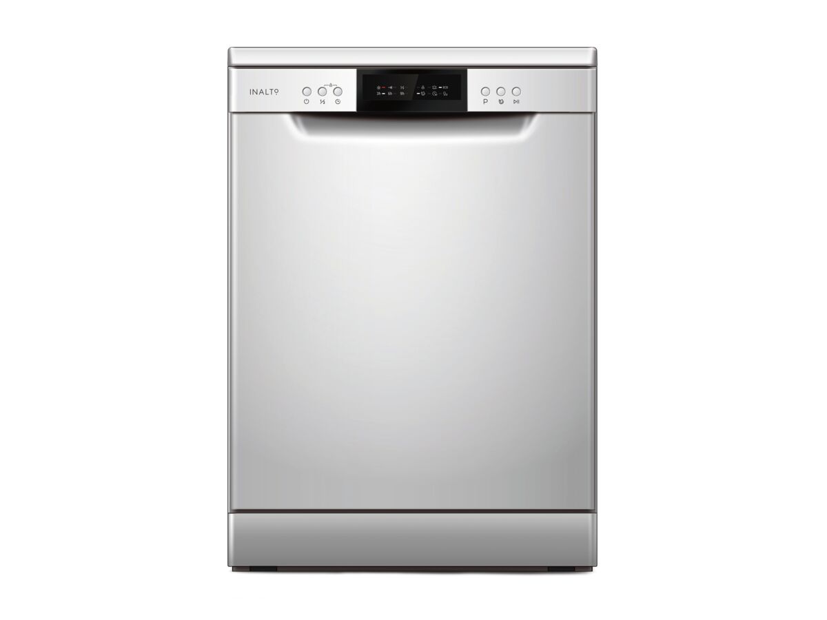 Inalto IDW7S 14 Person Led Display Freestanding Dishwasher 600mm Stainless Steel