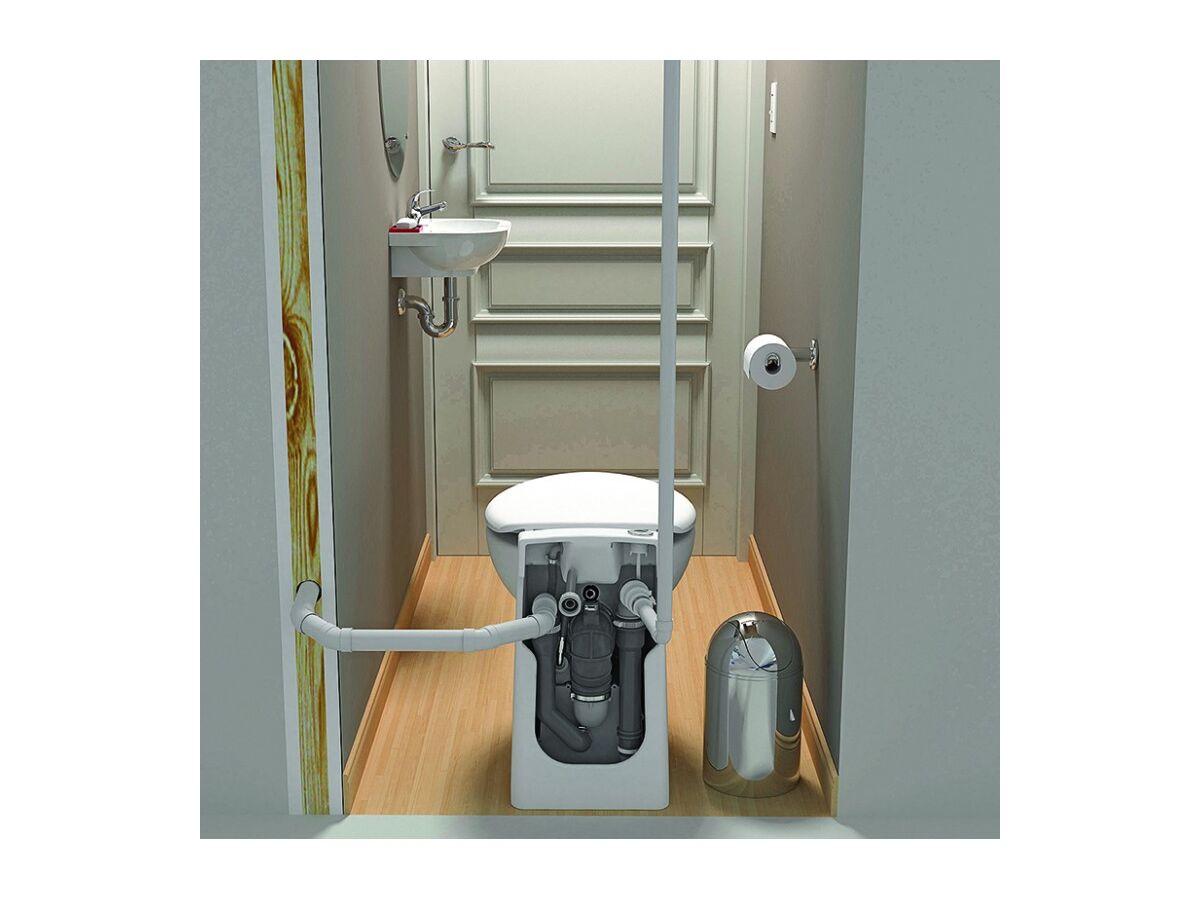 Saniflo (C43 Eco) Macerating Toilet Suite SA106 from Reece