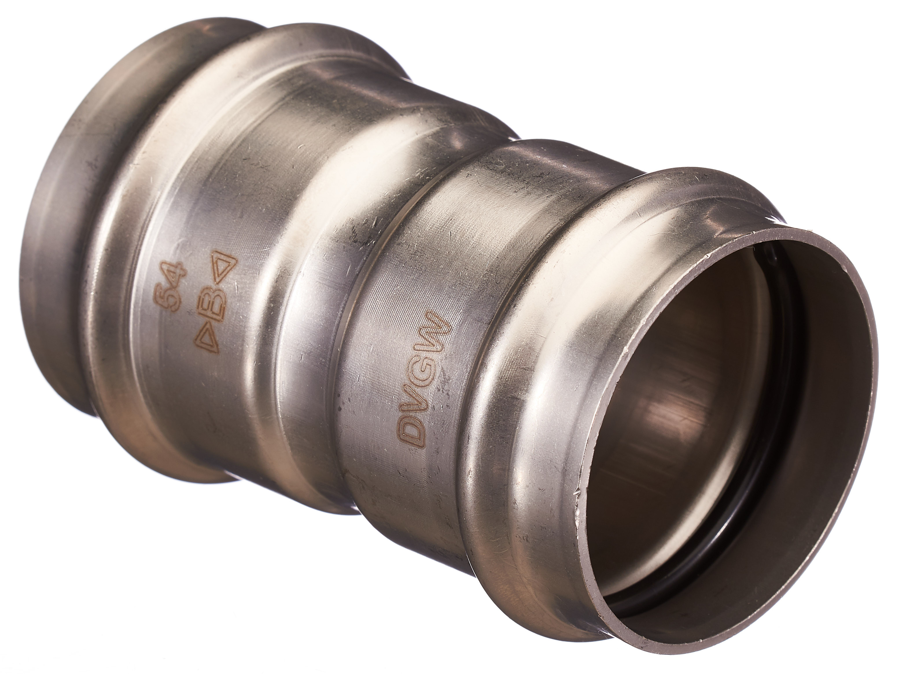 BPress Stainless Steel Coupler 54mm from Reece