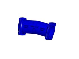 Dimax Bend Flanged PN16 B5 100mm x 11.25 Degree