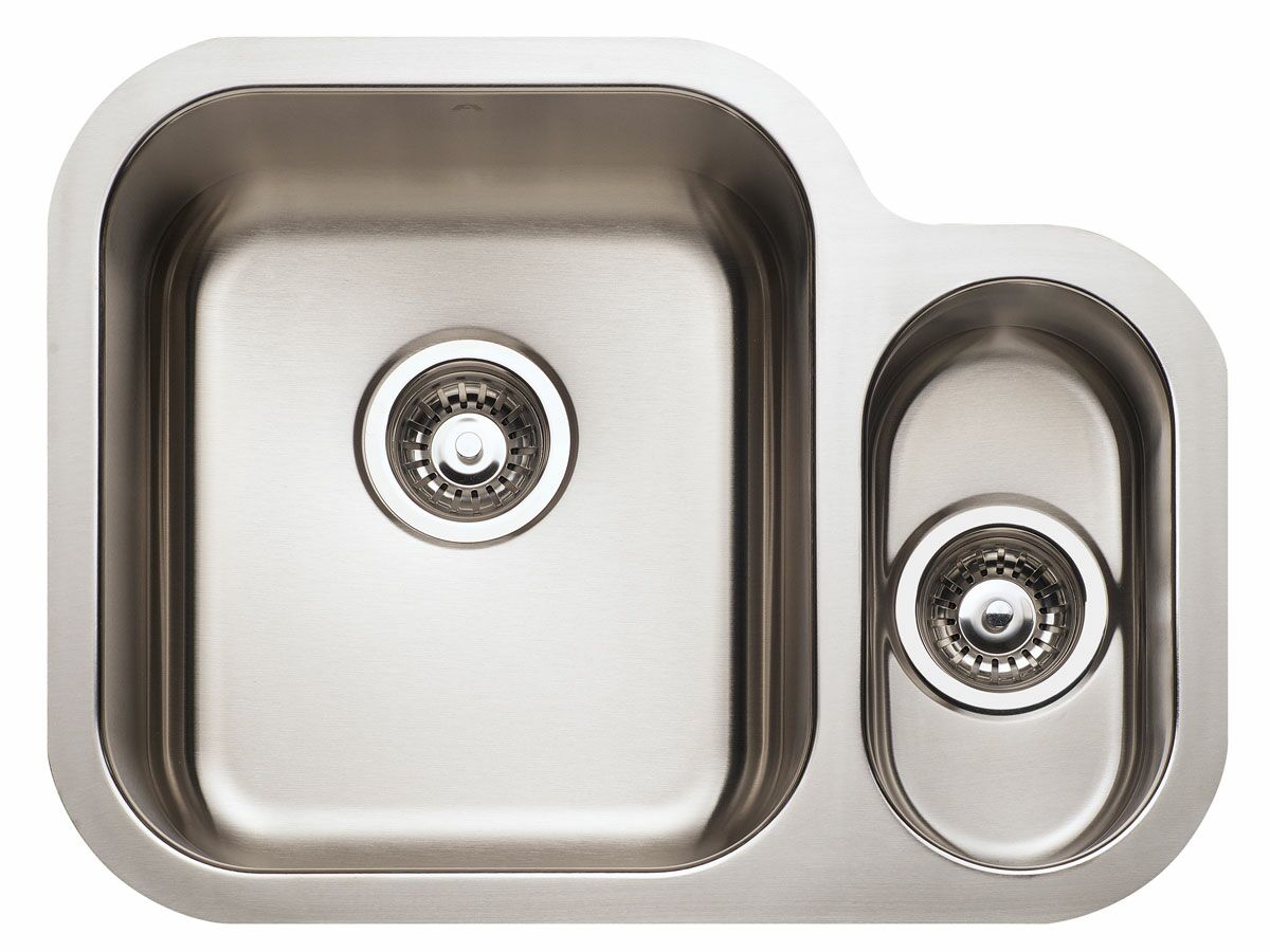 AFA Flow 1 1/4 Bowl Undermount Sink No Taphole 599mm Stainless Steel