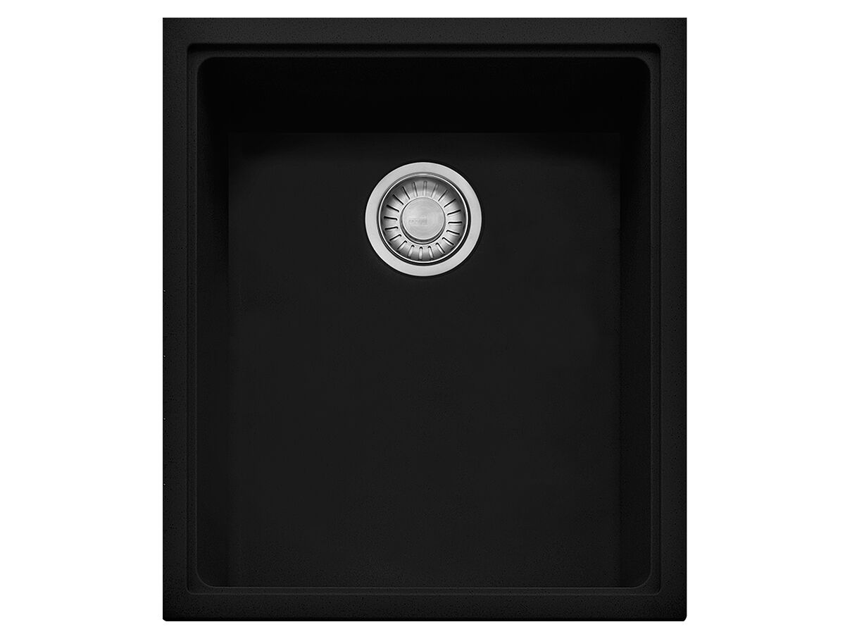 Franke Impact Granite IMG11036 SingleBowl Undermount Sink Onyx from Reece