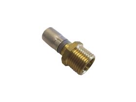 Buteline Adaptor Male Brass 1/2" x 12mm