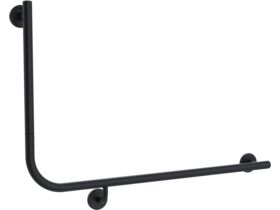Mizu Drift 935mm x 600mm x 90 Degree Accessible Toilet Grab Rail Modular Right Hand Matte Black
