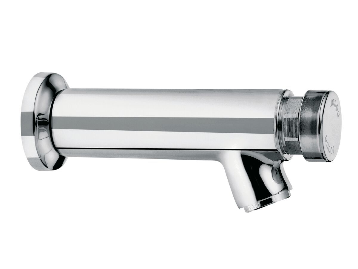 RBA Rio Wall Mount Self Closing Tap Chrome (6 Star)