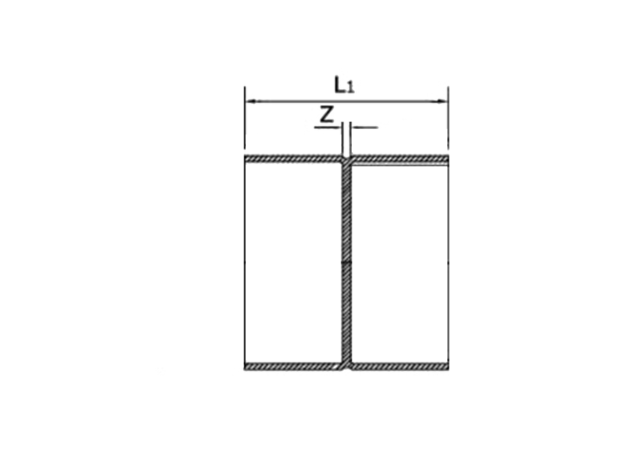 Henry K65 Copper Coupling Straight 1 3/8" from Reece